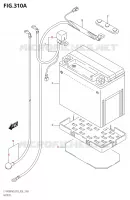 BATTERIE pour Suzuki KINGQUAD 400 2020