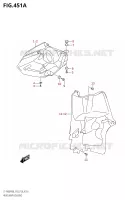 BOL DE PHARE pour Suzuki KINGQUAD 400 2020