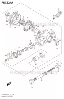 CARDAN   COUPLE CONIQUE (ARRIERE) pour Suzuki KINGQUAD 400 2020