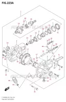 CARDAN   COUPLE CONIQUE (AVANT) pour Suzuki KINGQUAD 400 2020