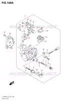 CORPS DE PAPILLON pour Suzuki KINGQUAD 400 2020