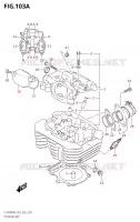 CULASSE pour Suzuki KINGQUAD 400 2020