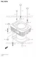 CYLINDRE pour Suzuki KINGQUAD 400 2020