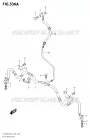 DURITE DE FREIN AVANT pour Suzuki KINGQUAD 400 2020