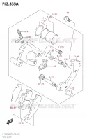 ETRIER DE FREIN AVANT pour Suzuki KINGQUAD 400 2020