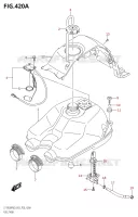 RESERVOIR D'ESSENCE pour Suzuki KINGQUAD 400 2020