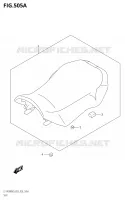 SELLE pour Suzuki KINGQUAD 400 2020