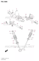 ARBRE A CAMES   SOUPAPES pour Suzuki KINGQUAD 400 2021