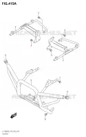 REPOSE PIED pour Suzuki KINGQUAD 400 2021