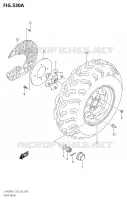 ROUE AVANT pour Suzuki KINGQUAD 400 2021