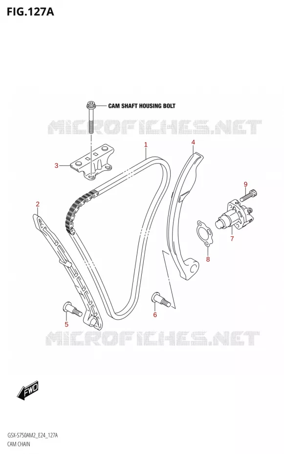 DISTRIBUTION Suzuki MOTO 750 GSX-S 2022  GSX-S750A M2
