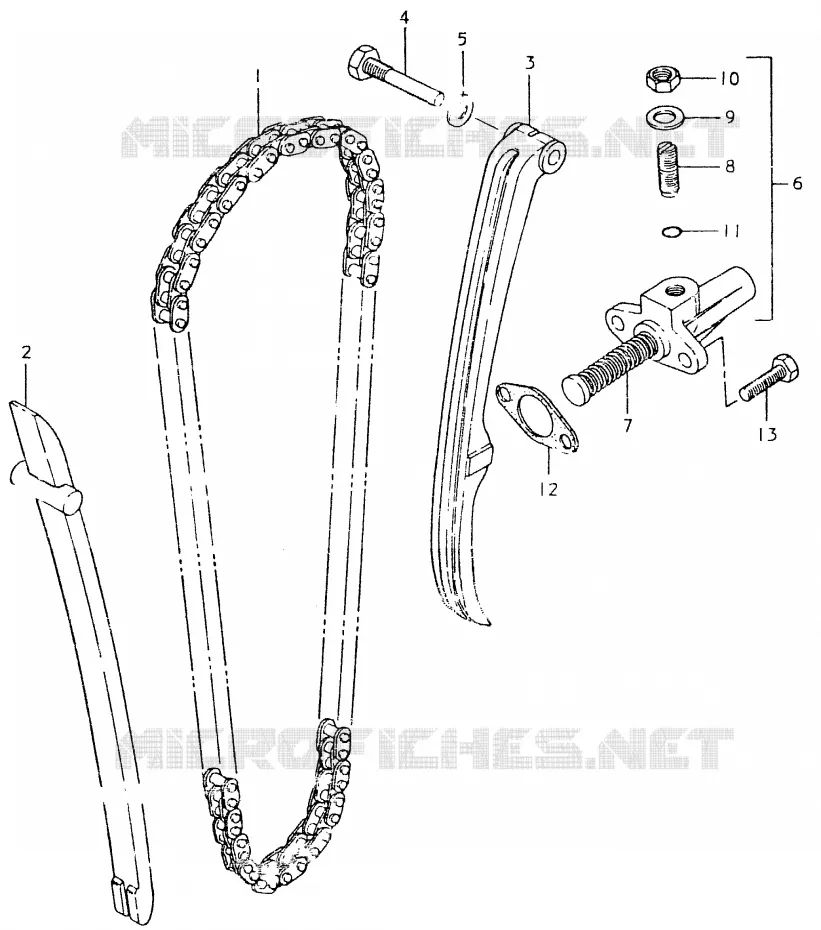 DISTRIBUTION Suzuki MOTO 400 SP 1980  SP400T