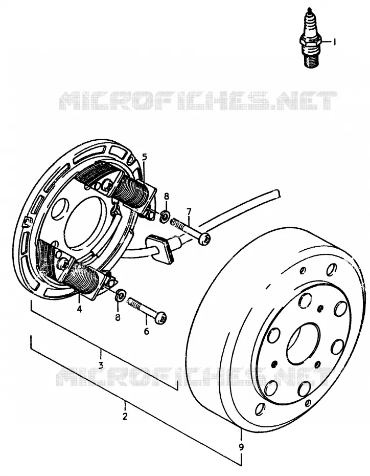 PIECES MARCHES SPECIAUX (E16) Suzuki MOTO 370 SP 1978  SP370C(C/N)