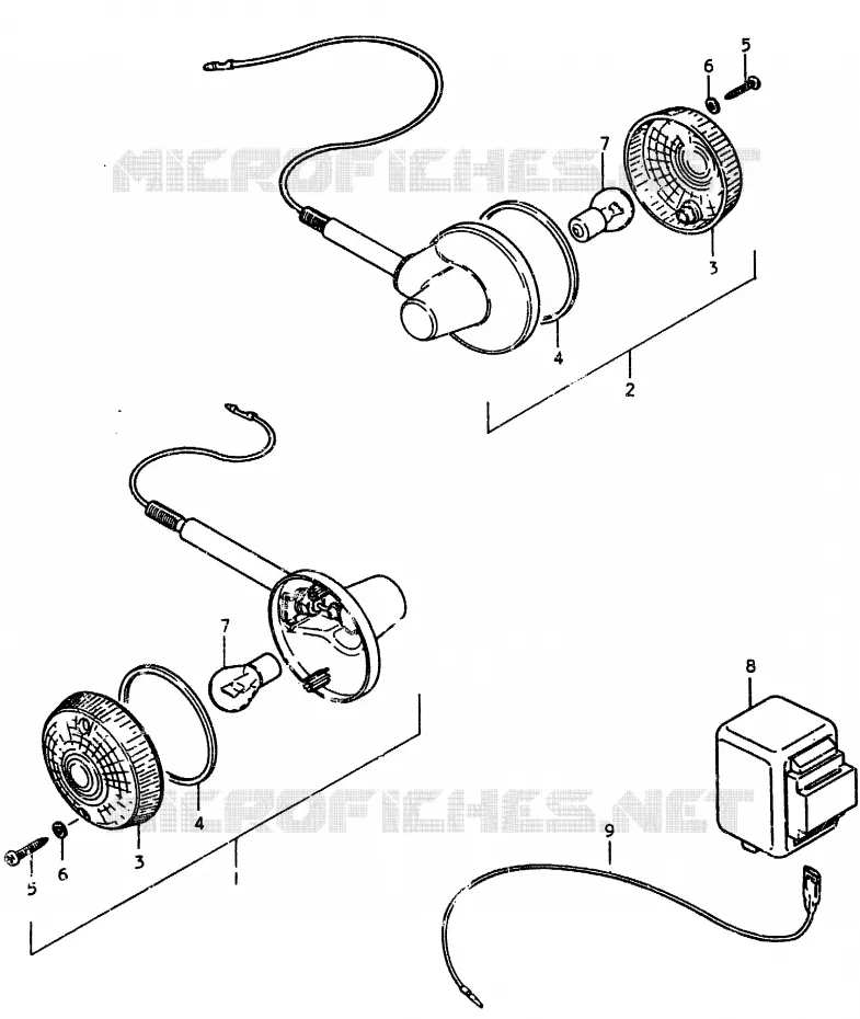 PIECES MARCHES SPECIAUX (E22) Suzuki MOTO 370 SP 1978  SP370C(C/N)
