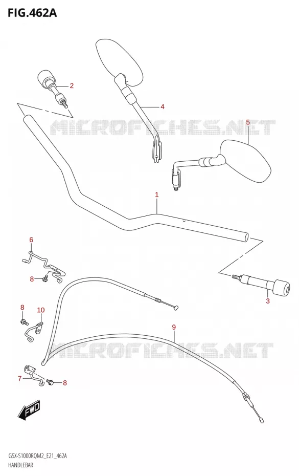 GUIDON Suzuki MOTO 1000 GSX-S 2022  GSX-S1000RQ 2022 M2 (E21)