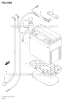 BATTERIE pour Suzuki KINGQUAD 400 2022