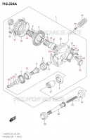 COUPLE CONIQUE (REAR) pour Suzuki KINGQUAD 400 2022