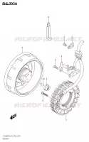 ALLUMAGE ROTOR   STATOR pour Suzuki KINGQUAD 400 2023
