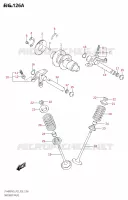 ARBRE A CAMES   SOUPAPES pour Suzuki KINGQUAD 400 2023