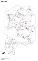 ETRIER DE FREIN AVANT pour Suzuki KINGQUAD 400 2023