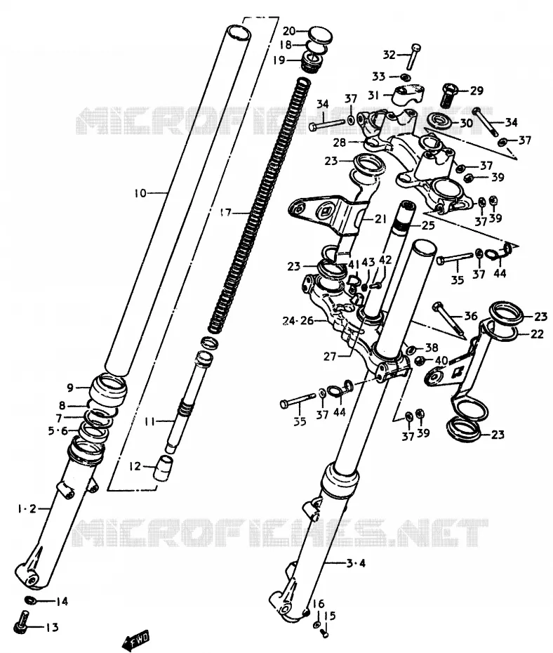 PIECES MARCHES SPECIAUX (E15) Suzuki MOTO 370 SP 1978  SP370C(C/N)
