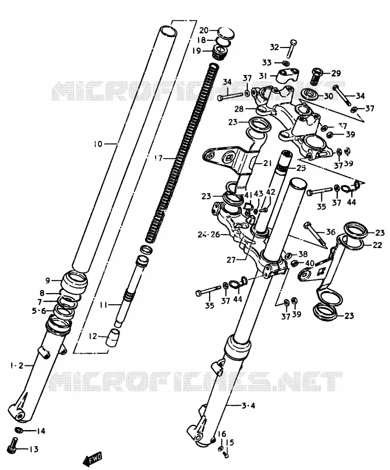 PIECES MARCHES SPECIAUX (E17) Suzuki MOTO 370 SP 1978  SP370C(C/N)