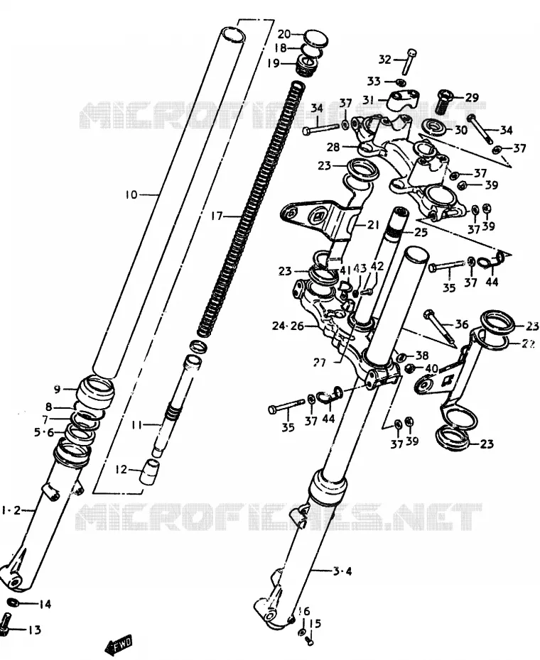 PIECES MARCHES SPECIAUX (E22) Suzuki MOTO 370 SP 1978  SP370C(C/N)