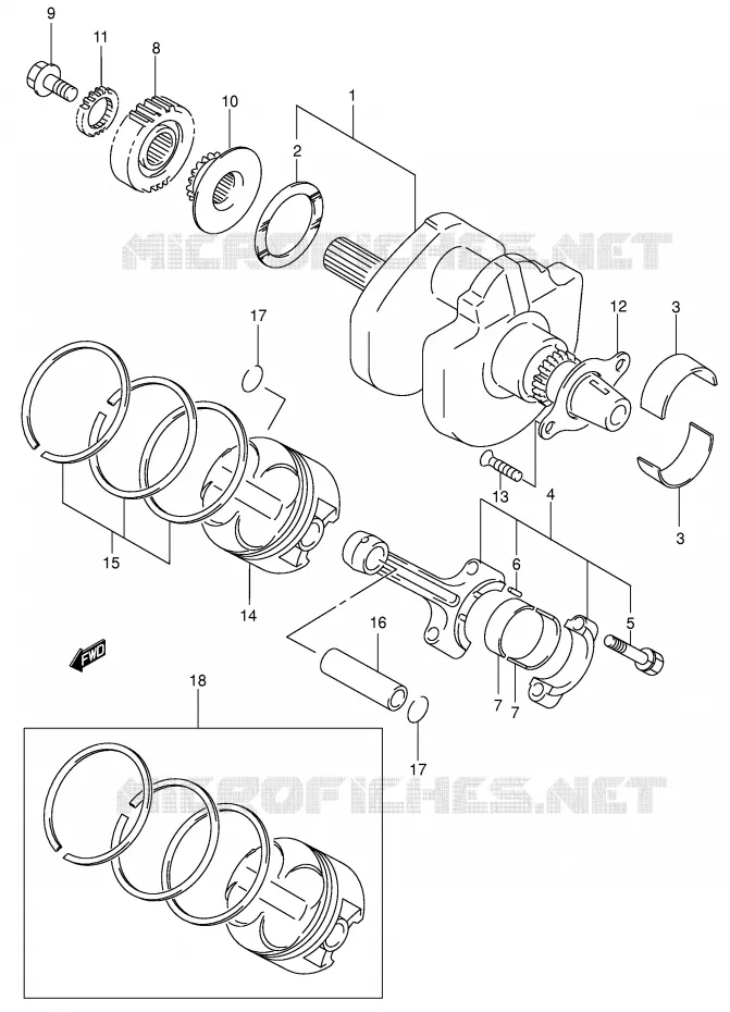 VILEBREQUIN Suzuki MOTO 650 SV-S 2000  SV650SY(E2)
