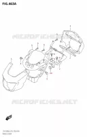 CARENAGE DE GUIDON pour Suzuki KINGQUAD 750 2022