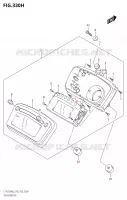 COMPTEUR (LT A750XPZ:M2:P28) pour Suzuki KINGQUAD 750 2022