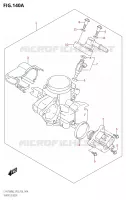 CORPS DE PAPILLON (LT A750X:M2:P03) pour Suzuki KINGQUAD 750 2022