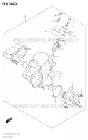 CORPS DE PAPILLON (LT A750XP:M2:P03) pour Suzuki KINGQUAD 750 2022