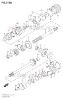 COUPLE CONIQUE pour Suzuki KINGQUAD 750 2022