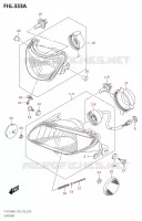 PHARE pour Suzuki KINGQUAD 750 2022