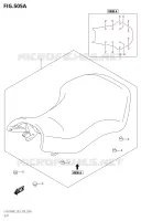 SELLE pour Suzuki KINGQUAD 750 2022