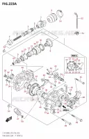 CARDAN   COUPLE CONIQUE (AVANT) pour Suzuki KINGQUAD 750 2023