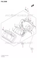 COMPTEUR (LT A750X:P28) pour Suzuki KINGQUAD 750 2023