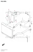 DURITE DE RADIATEUR pour Suzuki KINGQUAD 750 2023