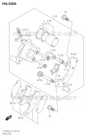 ETRIER DE FREIN AVANT pour Suzuki KINGQUAD 750 2023