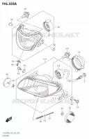 PHARE pour Suzuki KINGQUAD 750 2023