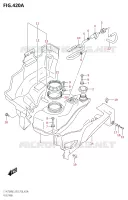 RESERVOIR D'ESSENCE (P03,P28) pour Suzuki KINGQUAD 750 2023