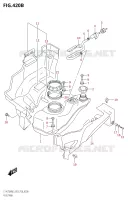 RESERVOIR D'ESSENCE (P33) pour Suzuki KINGQUAD 750 2023