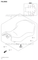 SELLE pour Suzuki KINGQUAD 750 2023
