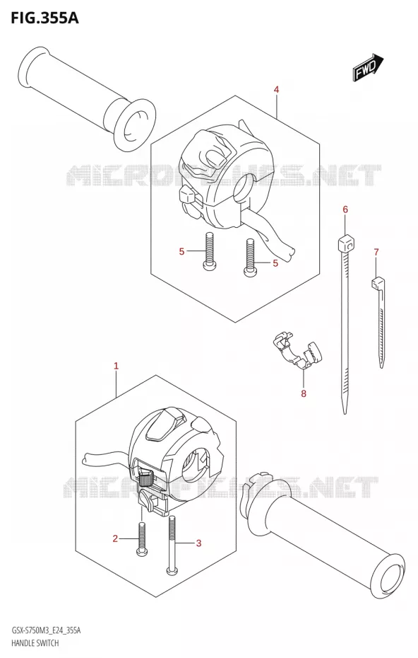 COMMODOS Suzuki MOTO 750 GSX-S 2023  GSX-S750A /  GSX-S750ZA M3 (E24)