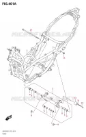 CADRE pour Suzuki BURGMAN 400 2023