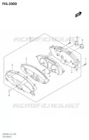 COMPTEUR (E02) pour Suzuki BURGMAN 400 2023