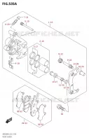 ETRIER DE FREIN AVANT pour Suzuki BURGMAN 400 2023