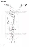 POMPE A ESSENCE pour Suzuki BURGMAN 400 2023