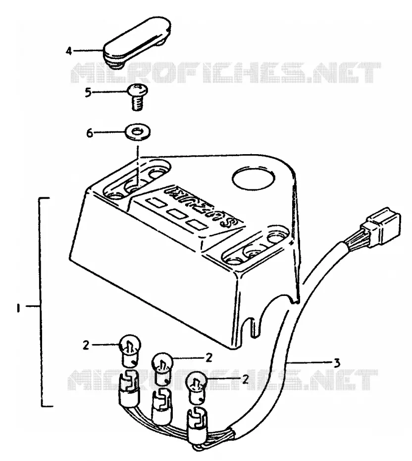 TEMOINS Suzuki MOTO 50 TS-ER 1983  TS50EERPTD(T)