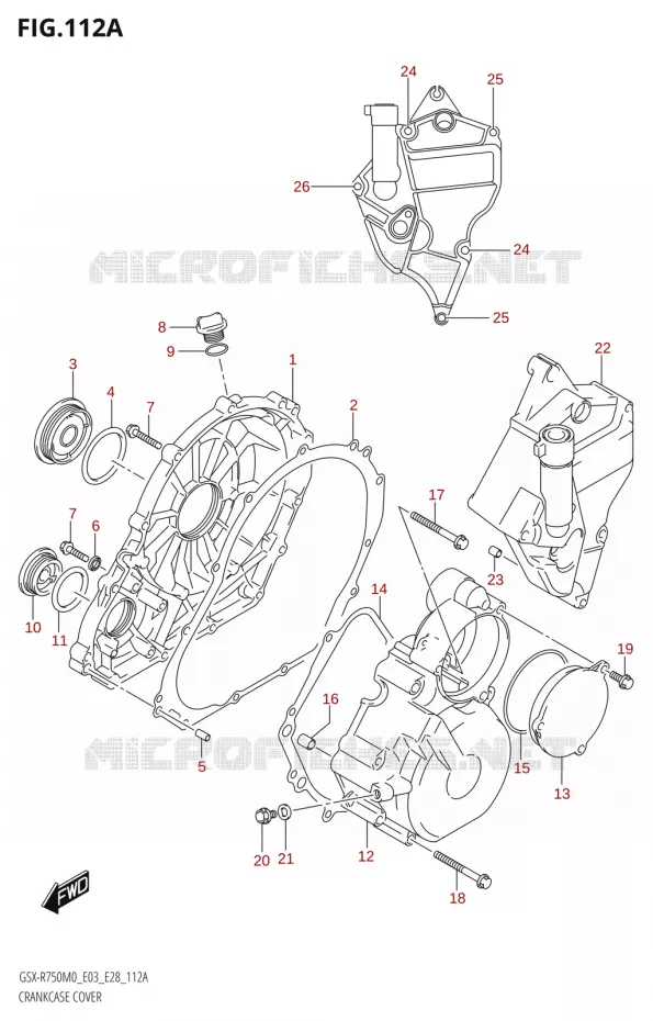 CARTER Suzuki MOTO 750 GSX-R 2020  GSX-R750 M0 (E03,E28,E33)